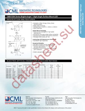 CMD11504G-100 datasheet  